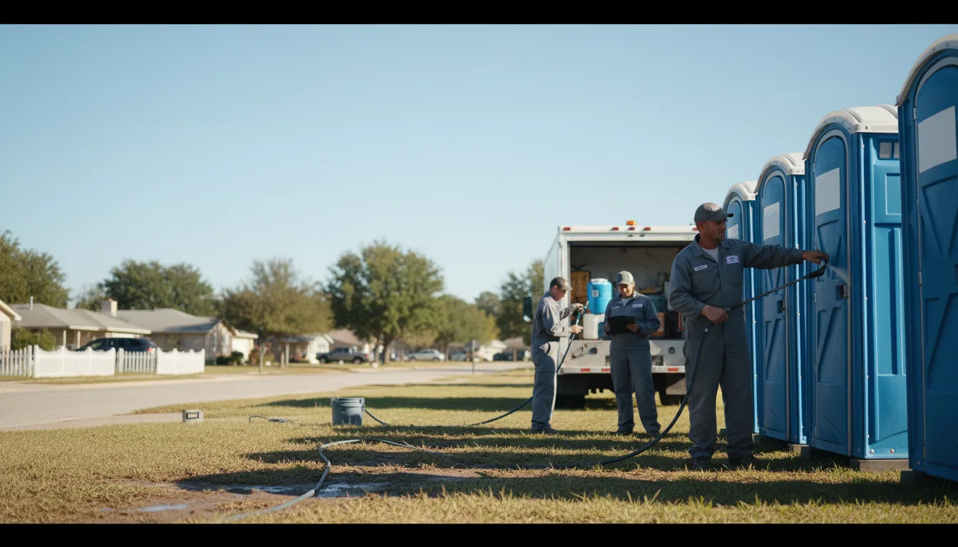 Long-Term Portable Toilet Rental in Hartley, IA near me